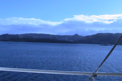 op het cruise schip