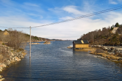 uitzicht vanuit de achterste haven vagen camping